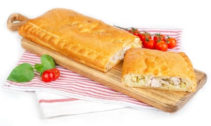 Пирог с индейкой и картофелем