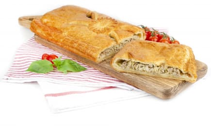 Пирог с мясом и капустой